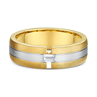 9ct Two Tone Mens