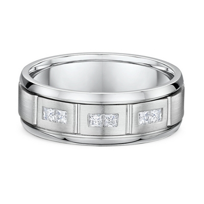 Mens Diamond Princess Cut