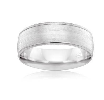 White Metal Gents Wedding