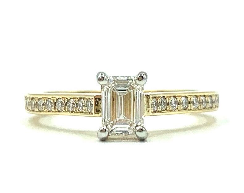 Emerald Cut Engagement Ring