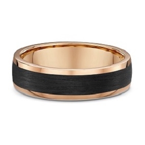 9ct Rose Gold Carbon