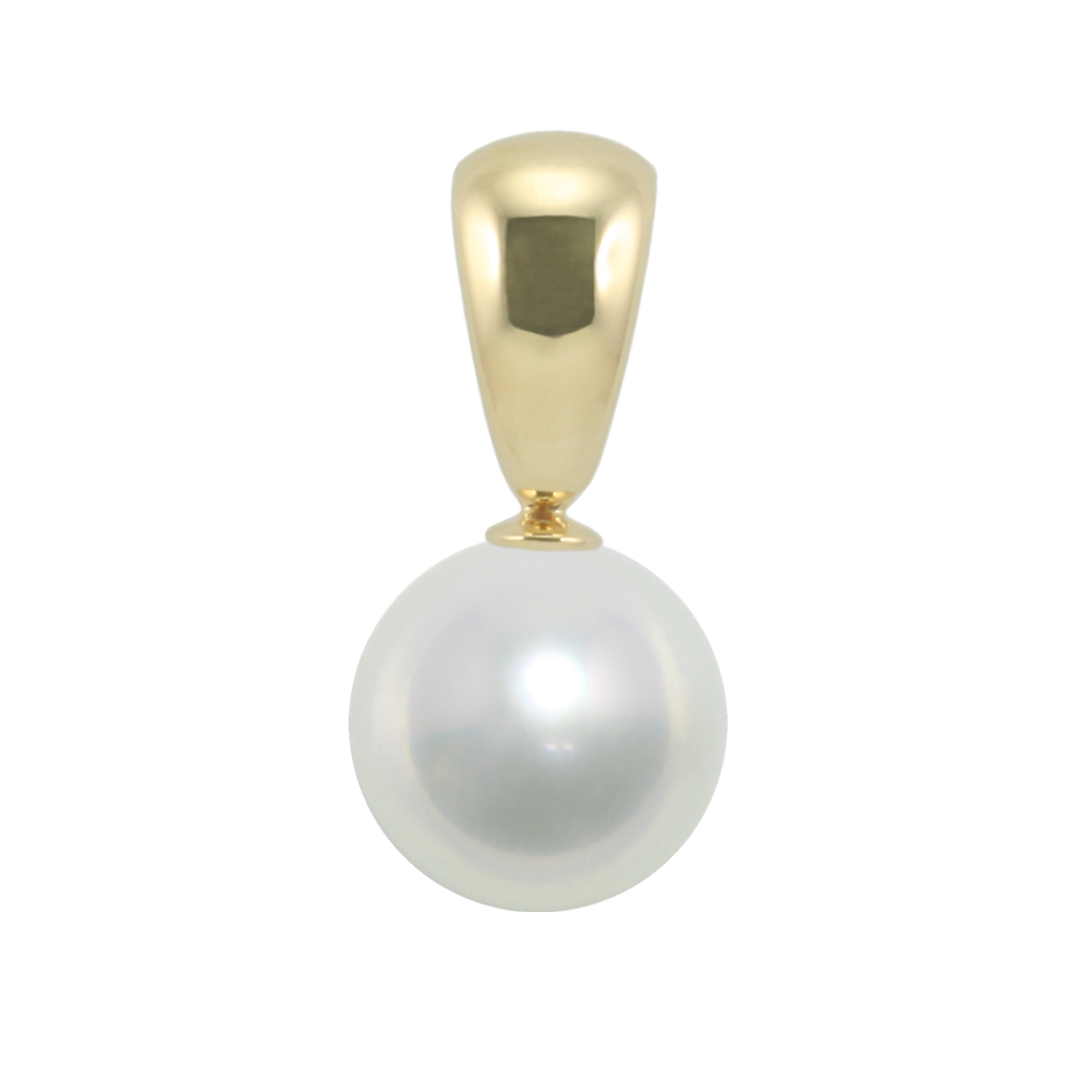 18ct yellow gold bail