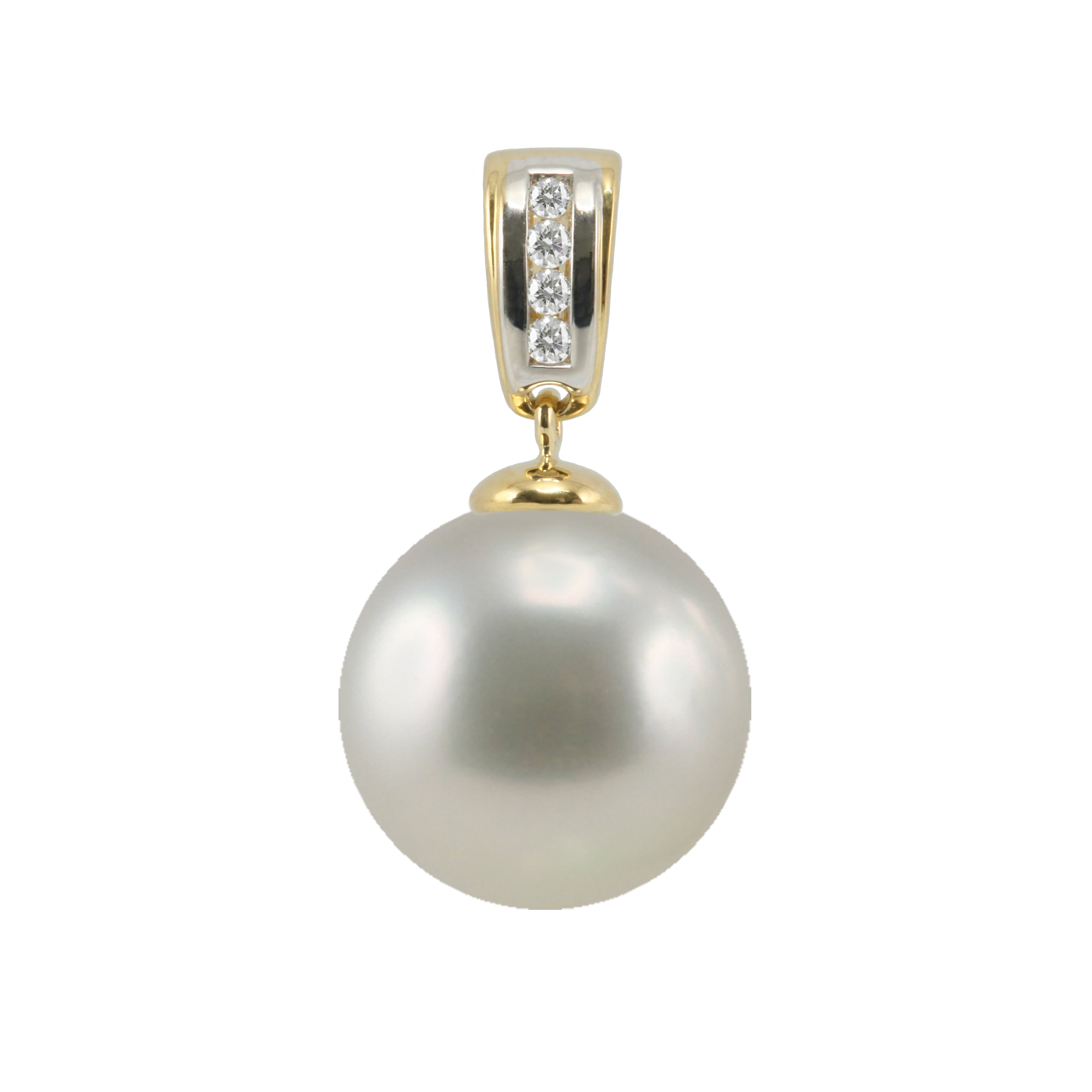 18ct Yellow Gold Tahitian