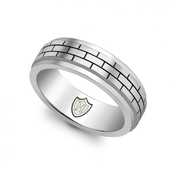 hoxton mens brick ring