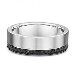 White Gold Channel Set Diamond Wedding Ring -577A11
