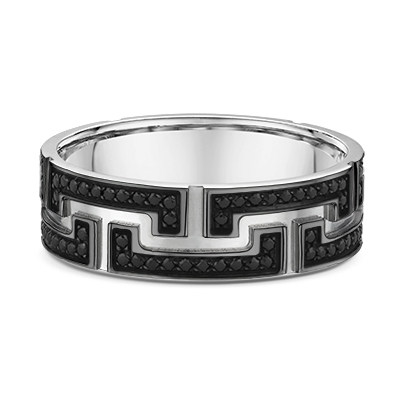 White Metal Black Diamond
