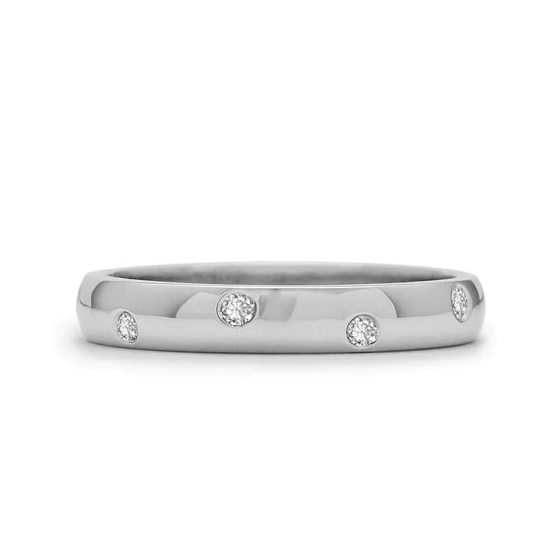 18ct White Gold Mirror
