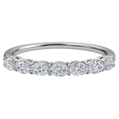 18ct White Gold Oval