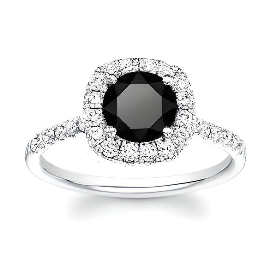 Round Brilliant Cut Black