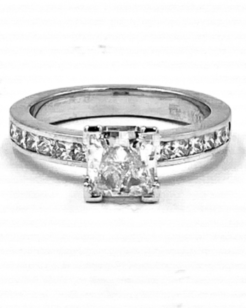 Princess Cut and Shoulder