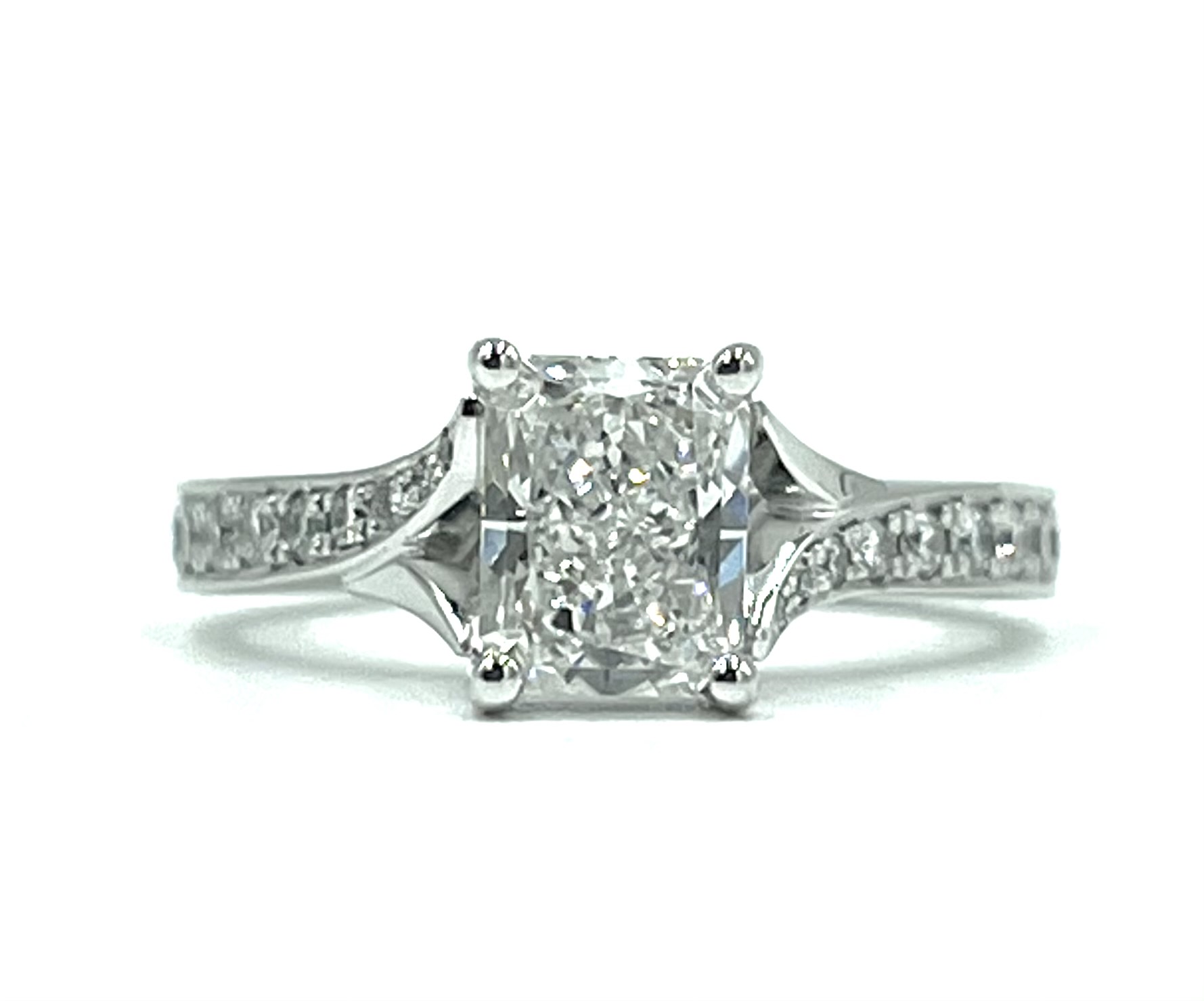 Radiant Cut Diamond Engagement