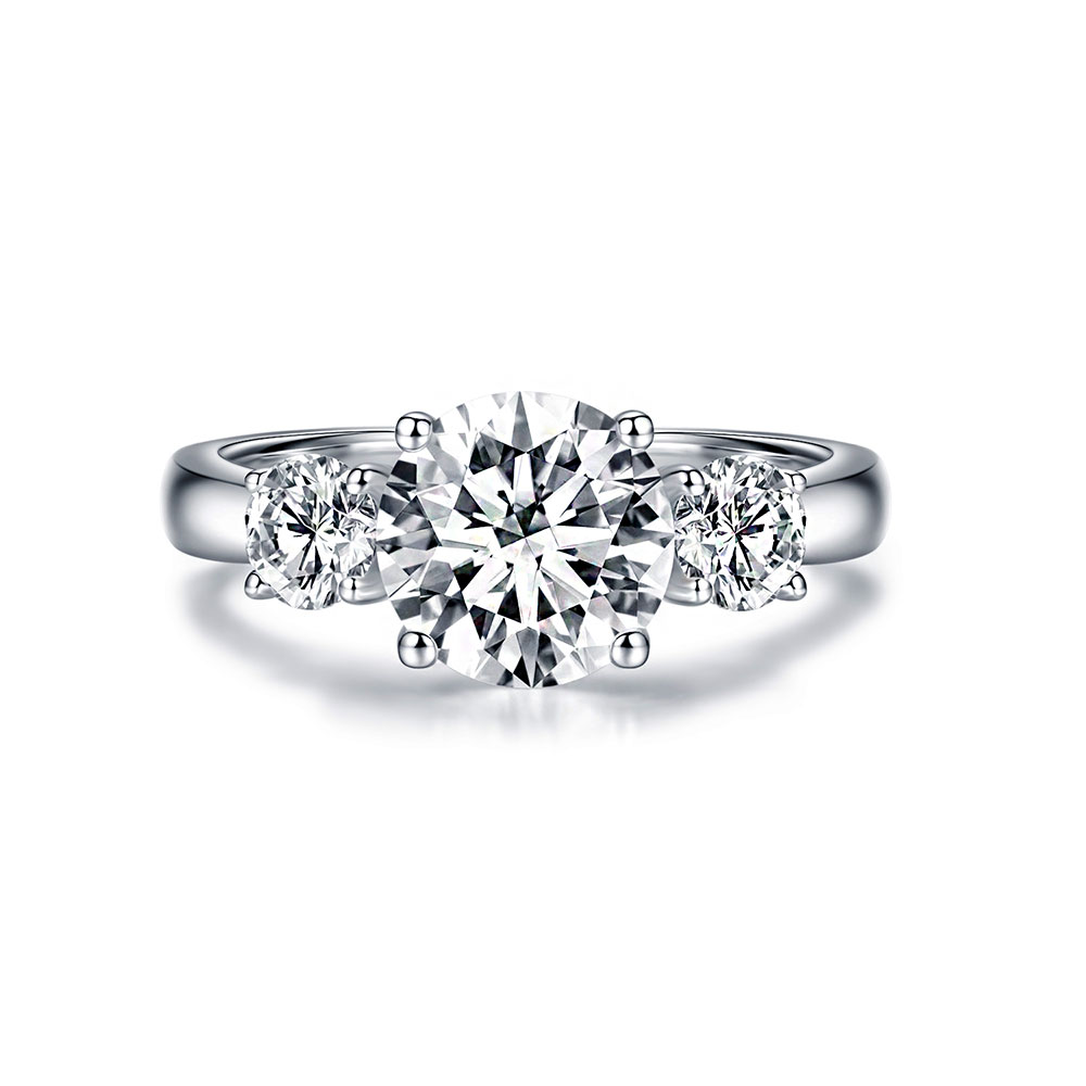 Brilliant Cut Trilogy Engagement