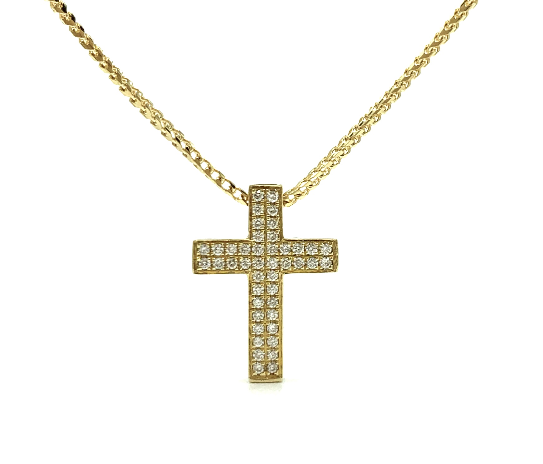 18ct Yellow Gold Double