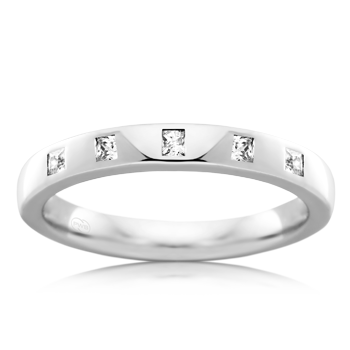 18ct White Gold Princess