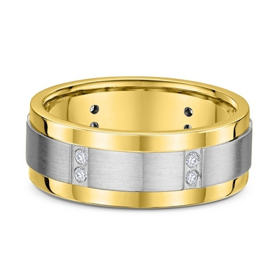 9ct Two Tone Diamond