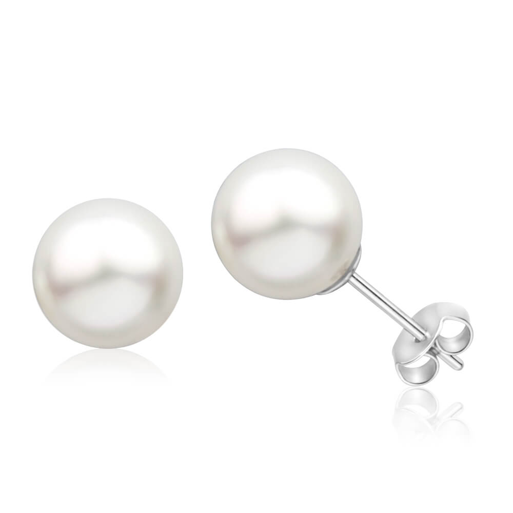 9ct White Gold 7mm