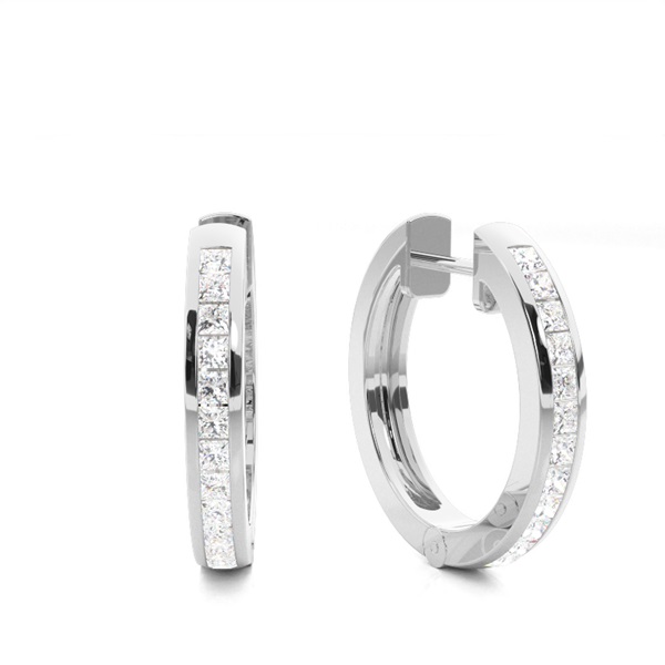 18ct White Gold Princess