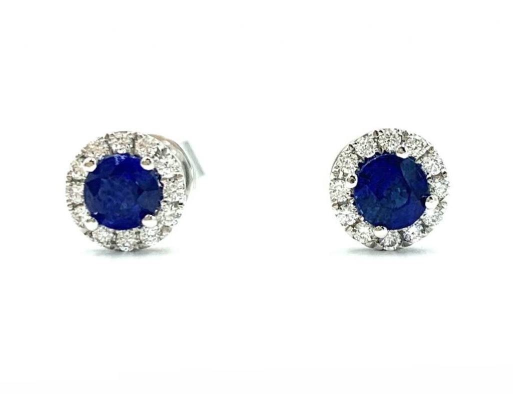 18ct White Gold Ceylon