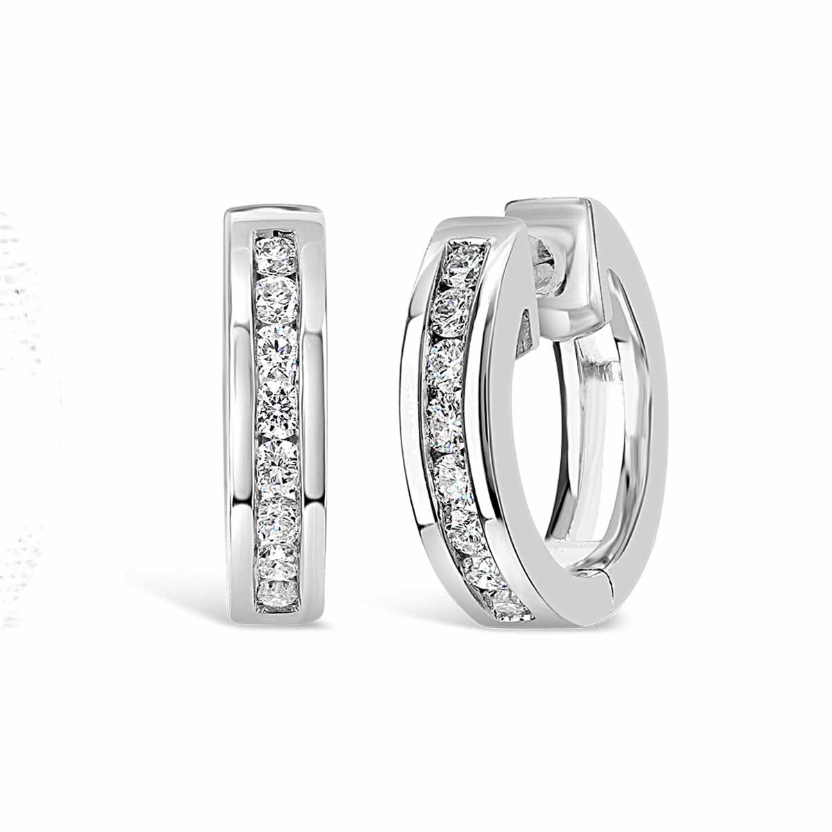 18ct White Gold Round