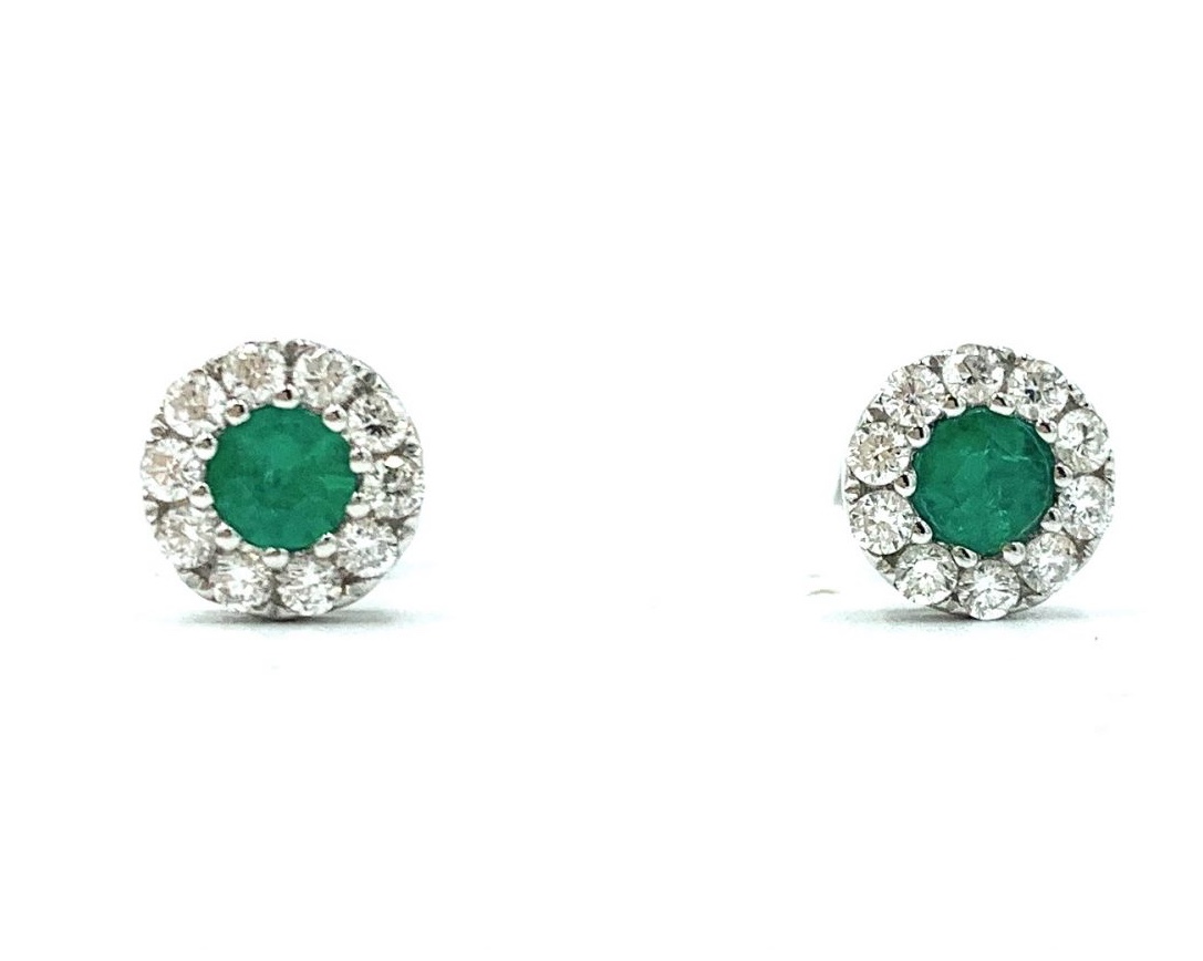 18ct White Gold Round