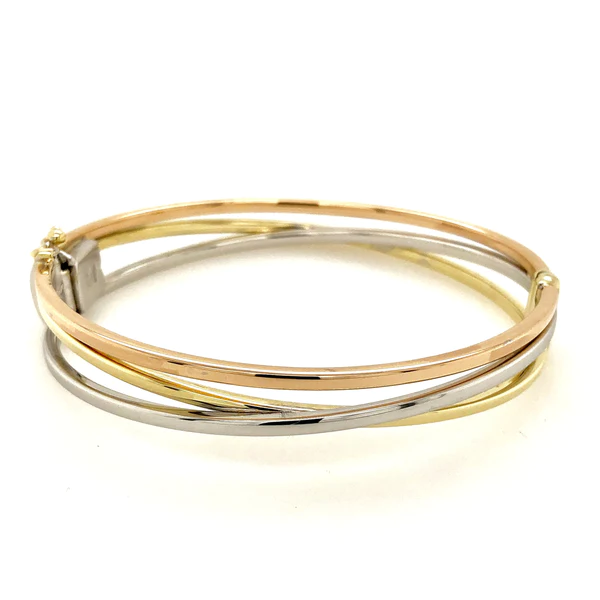 Italian Hinged Bangle in