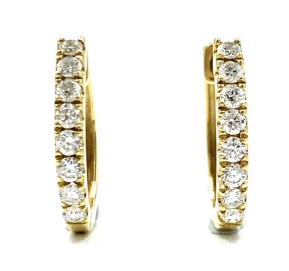 18ct Yellow Gold Claw