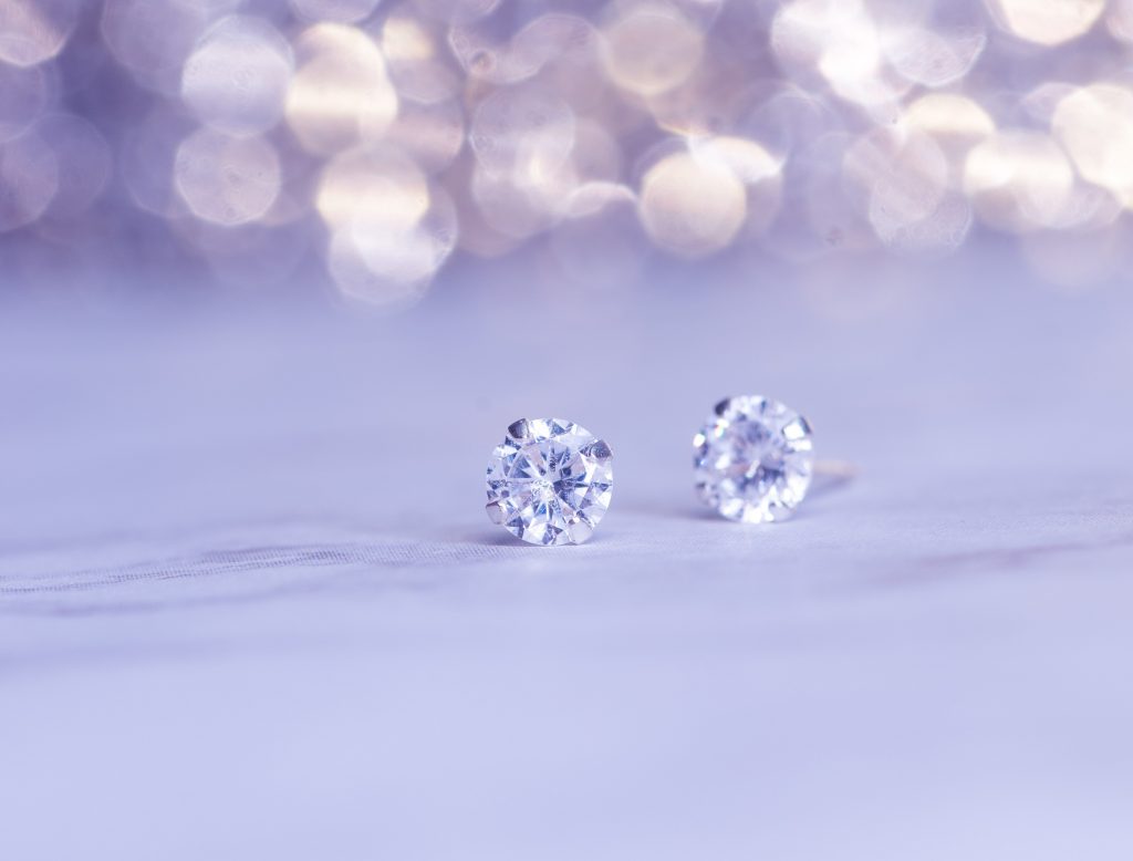 diamond earrings