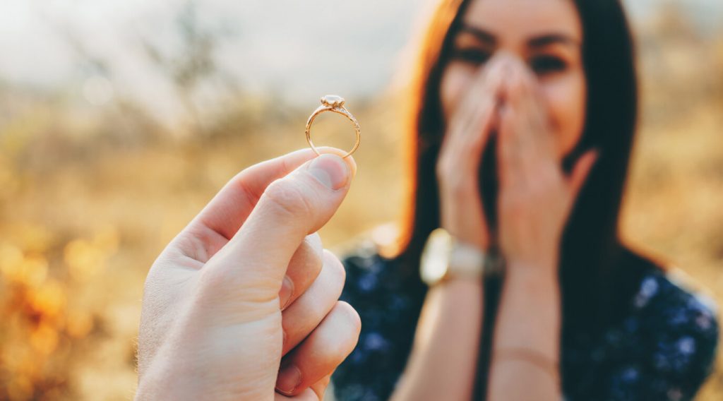 rose gold engagement rings melbourne