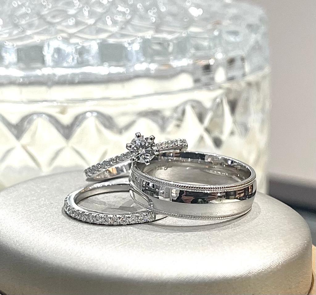 ENGAGEMENT WEDDING SET