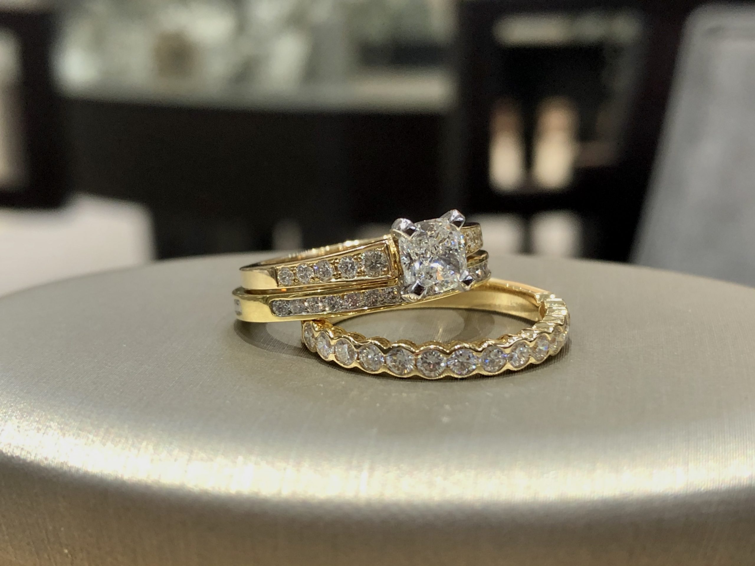 ENGAGEMENT WEDDING SET