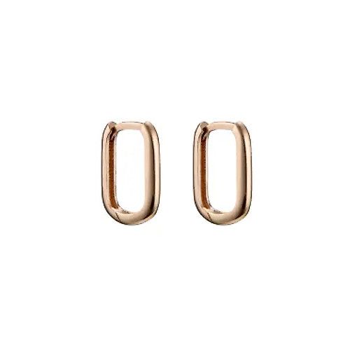 Italian Pink Gold Paperclip