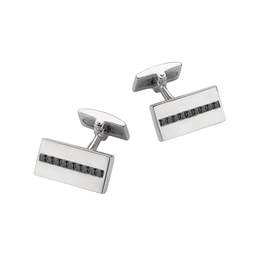 Hoxton Black Stone Cufflinks-