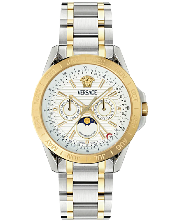 Versace V-Galaxy Moonphase white