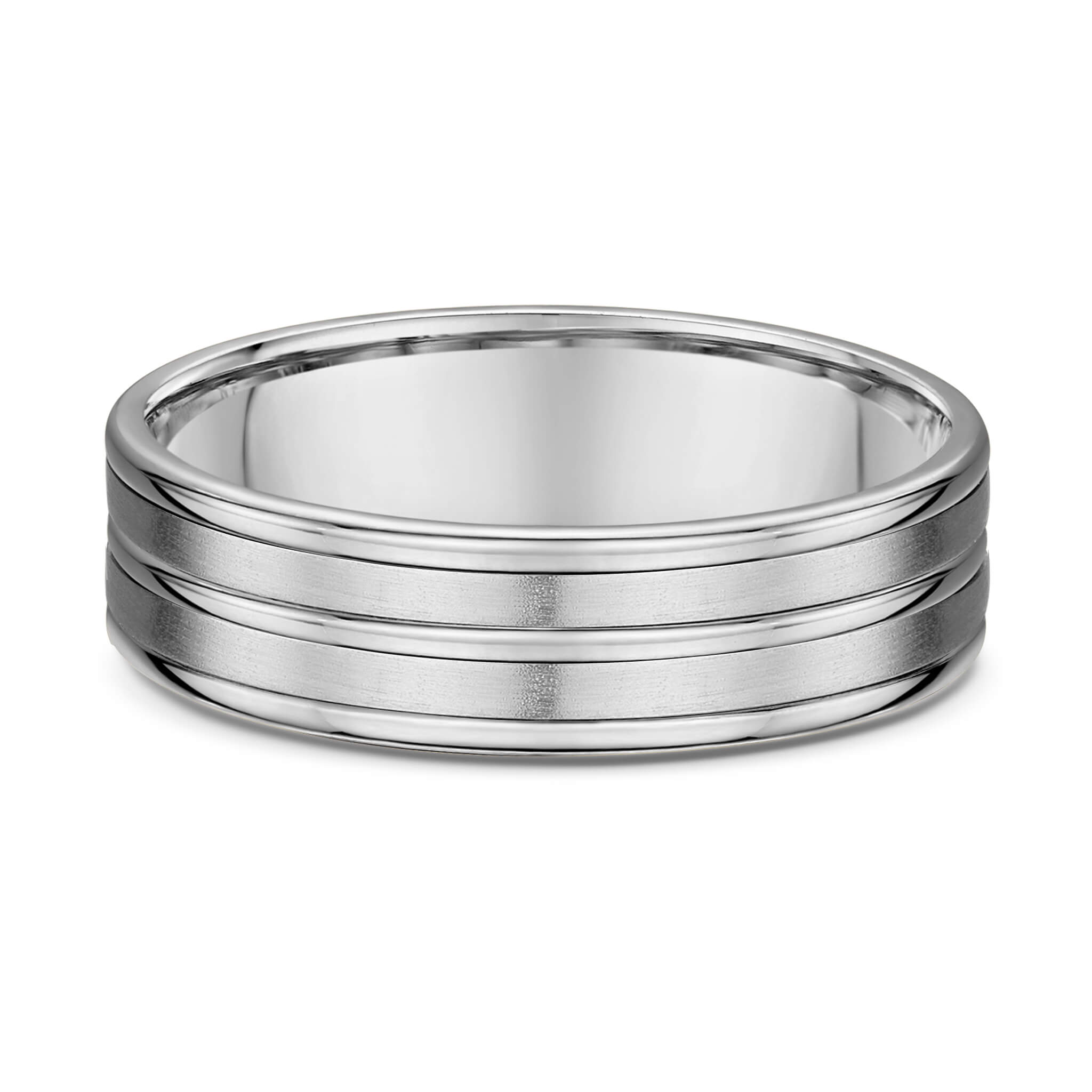 White Metal Double Strip