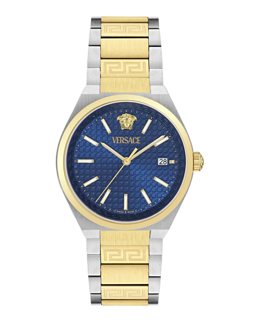 Versace Ladies Blue Dial