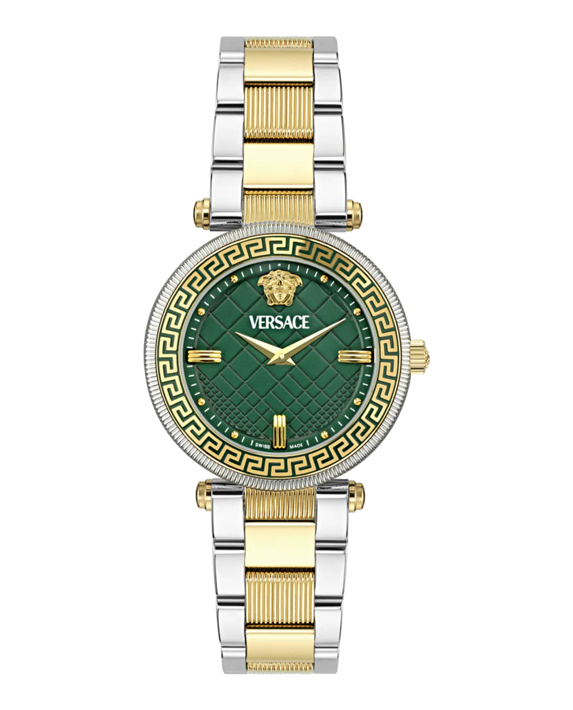 Versace TwoTone Green Dial