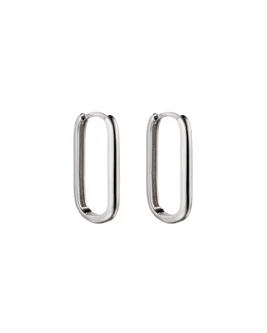 Italian White Gold Paperclip