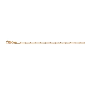 PAPERCLIP NECKLACE 3.20MM AND 50CM LONG