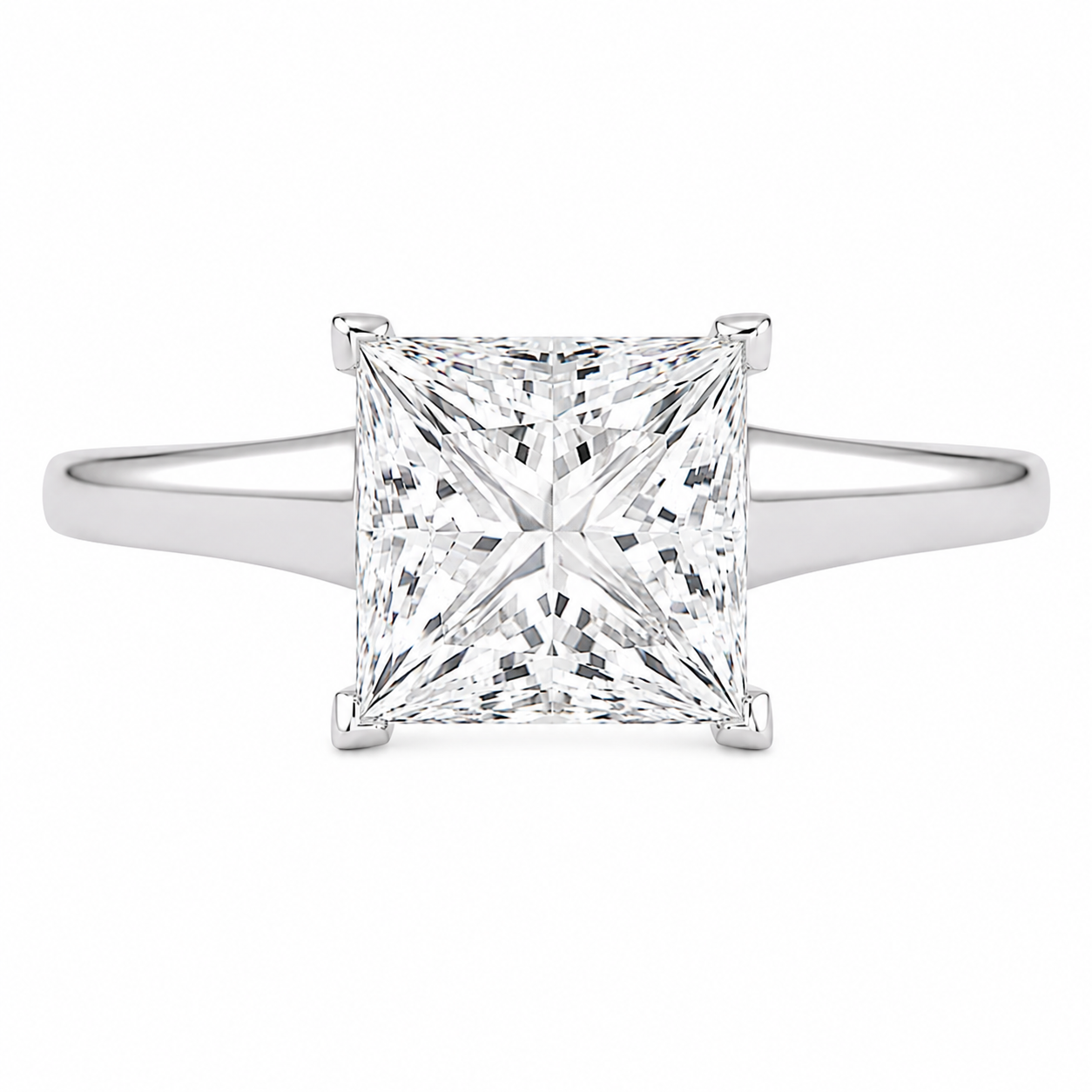 Princess Cut Solitaire design