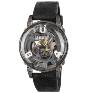 U-boat u65 white dial watch