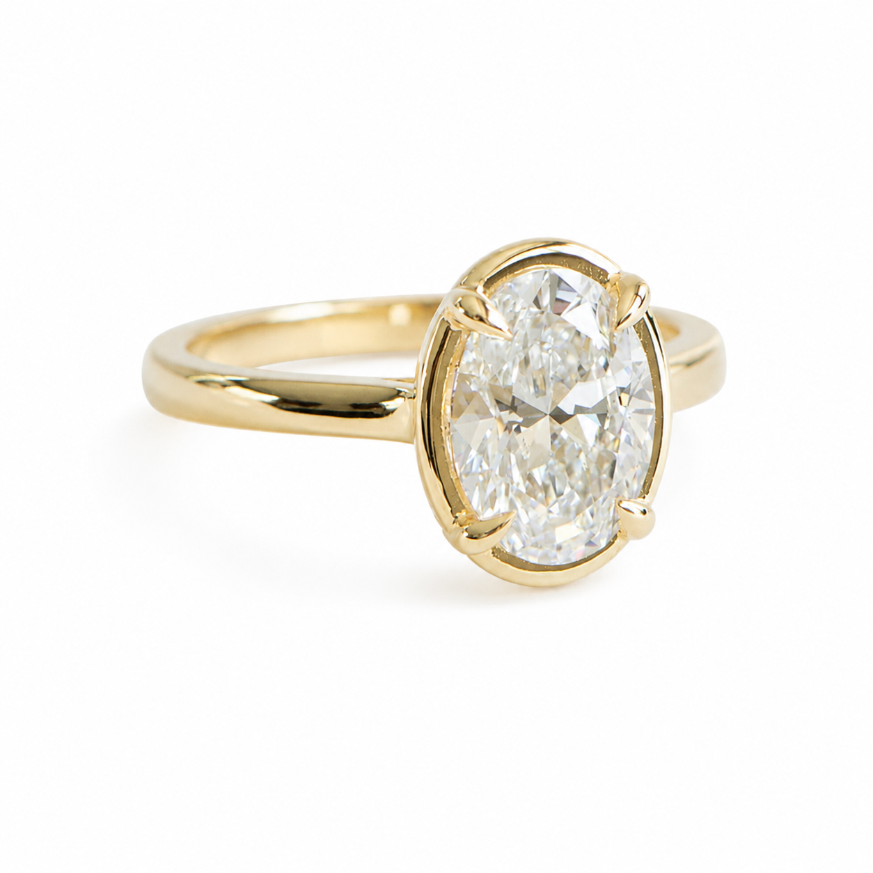 Georgian Oval Style Engagement