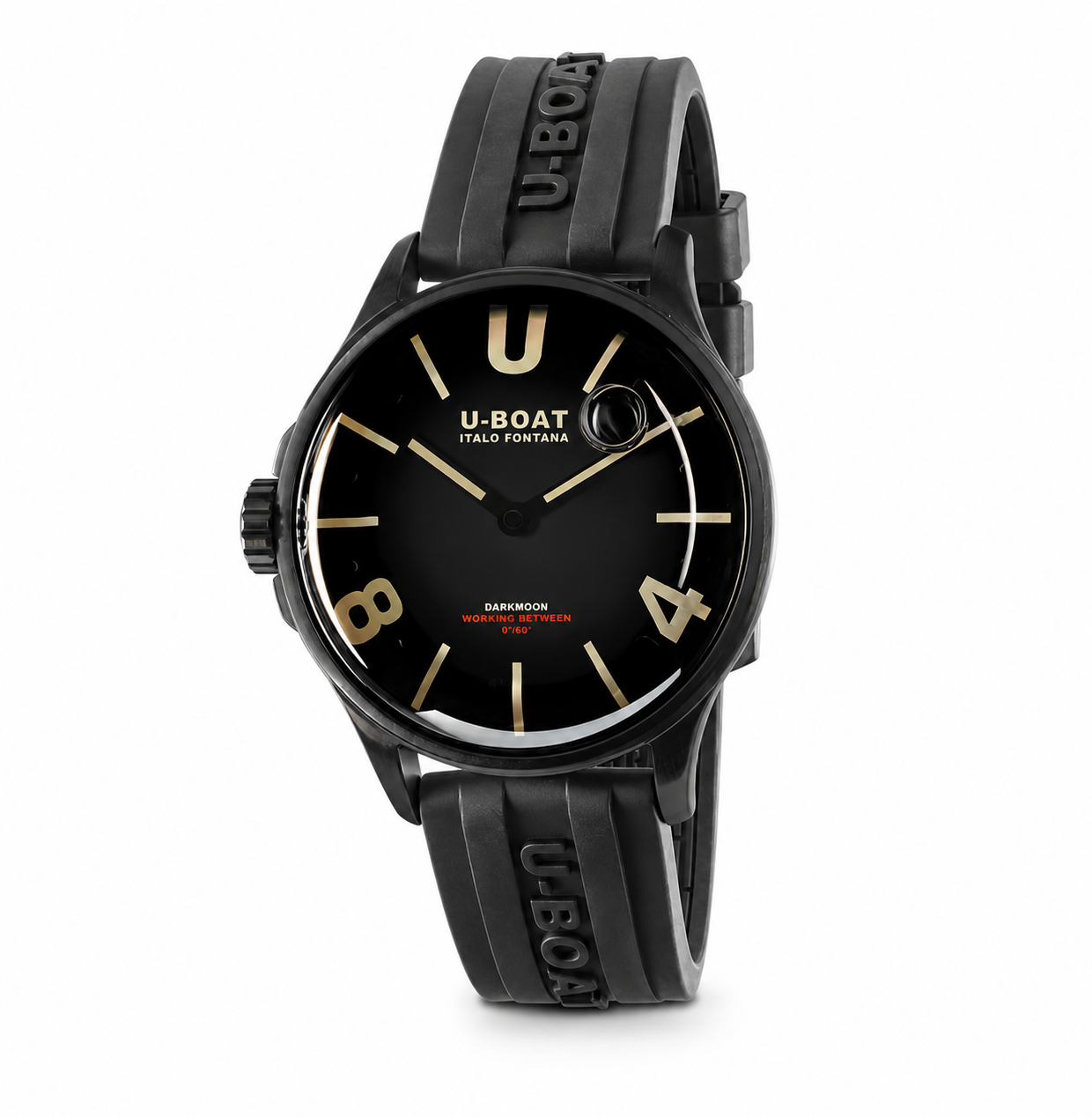 U-BOAT DARKMOON BLACK PVD-9019/B